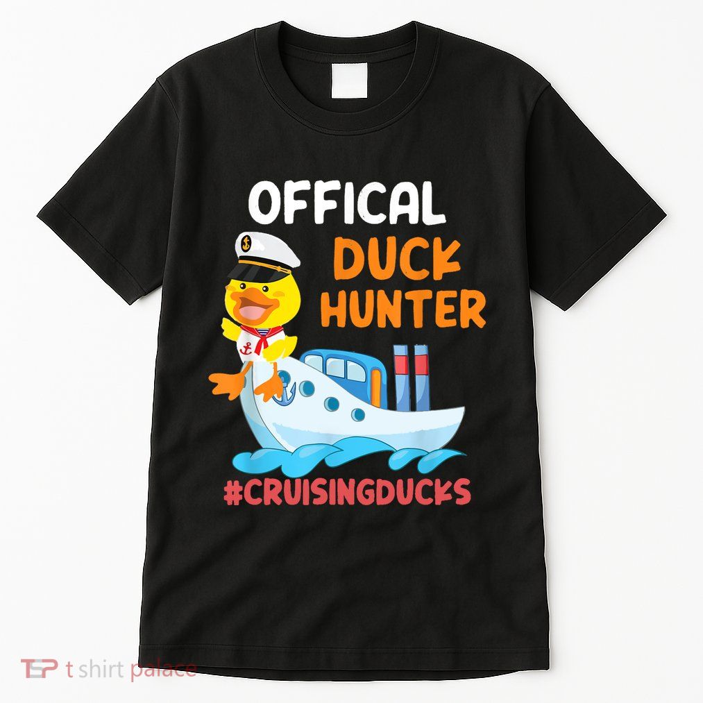 Duck Hunter Funny Duck Cruising Cruise Tall T-Shirt