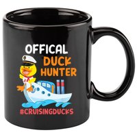 Duck Hunter Funny Duck Cruising Cruise 11oz C Handle Ceramic Mug