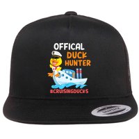 Duck Hunter Funny Duck Cruising Cruise Flat Bill Trucker Hat