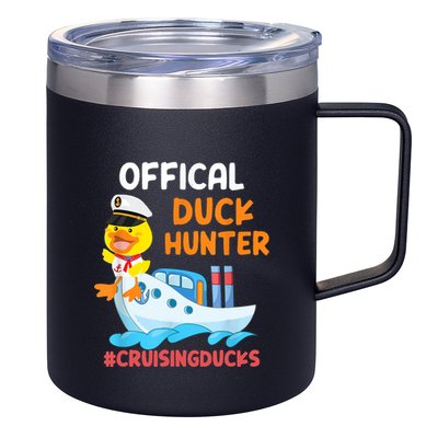 Duck Hunter Funny Duck Cruising Cruise 12oz Stainless Steel Coffee Mug
