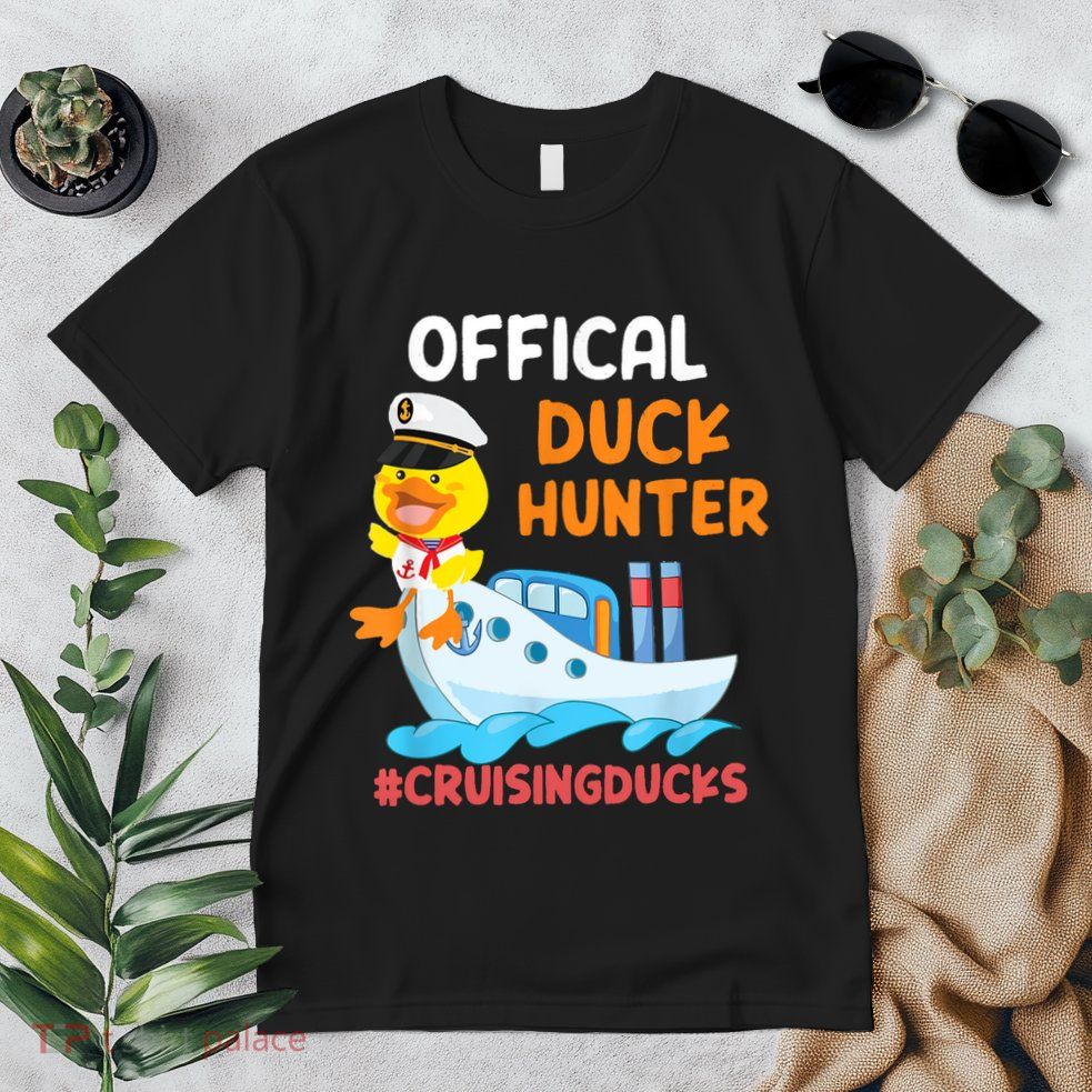 Duck Hunter Funny Duck Cruising Cruise Premium T-Shirt