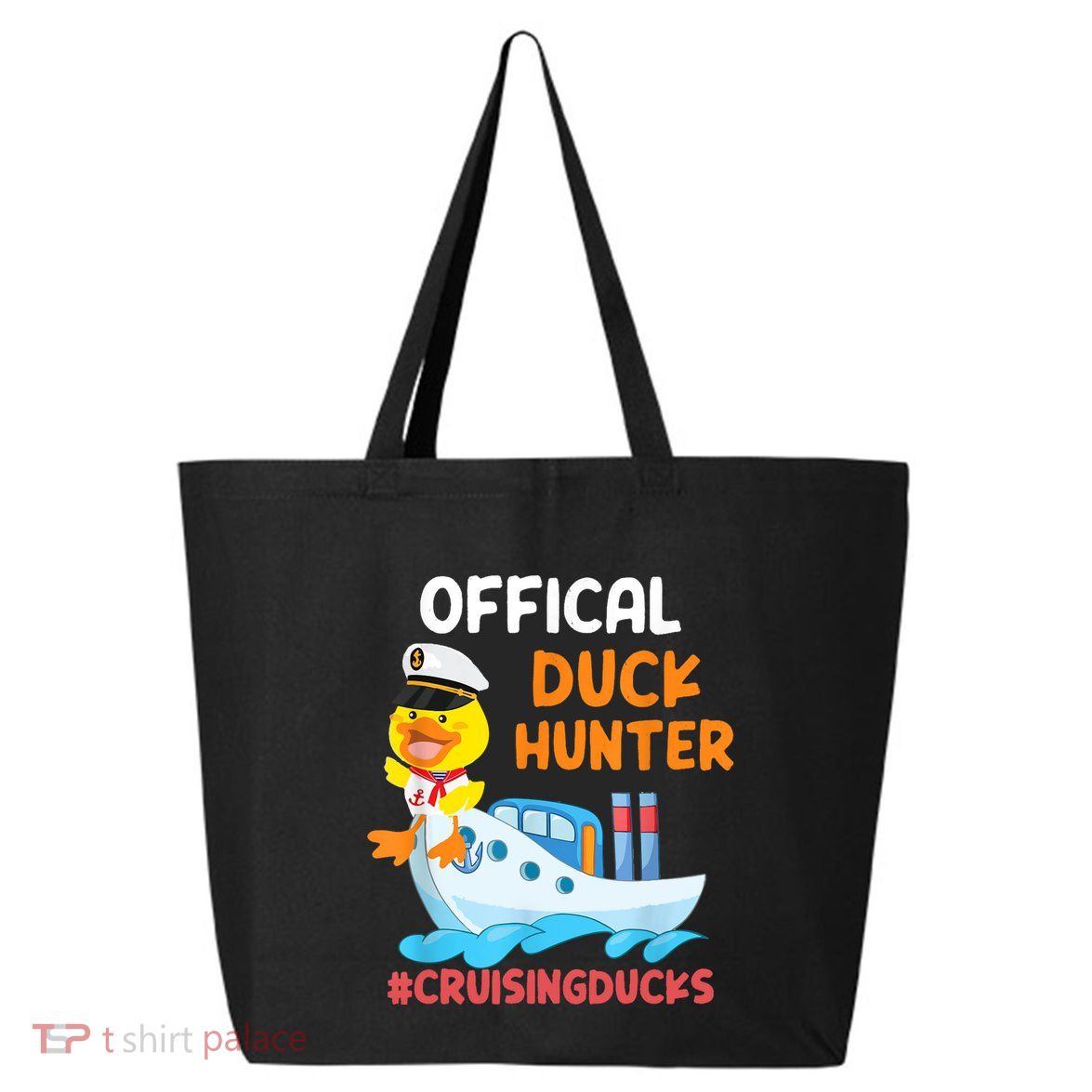 Duck Hunter Funny Duck Cruising Cruise 25L Jumbo Tote