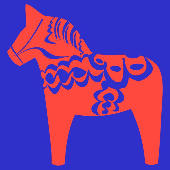 Dala Horse Gift Dalarna Swedish Sweden Sverige Gift 16 in Basic Backpack