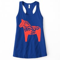 Dala Horse Gift Dalarna Swedish Sweden Sverige Gift Womens Tank Top