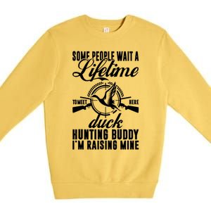 Duck Hunter Gift Premium Crewneck Sweatshirt