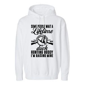 Duck Hunter Gift Garment-Dyed Fleece Hoodie