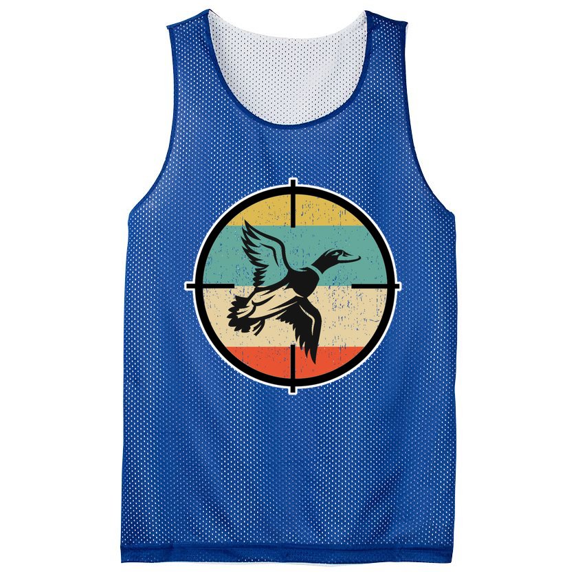 Duck Hunting Gift Mesh Reversible Basketball Jersey Tank