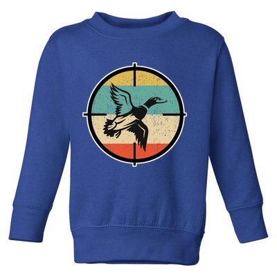 Duck Hunting Gift Toddler Sweatshirt