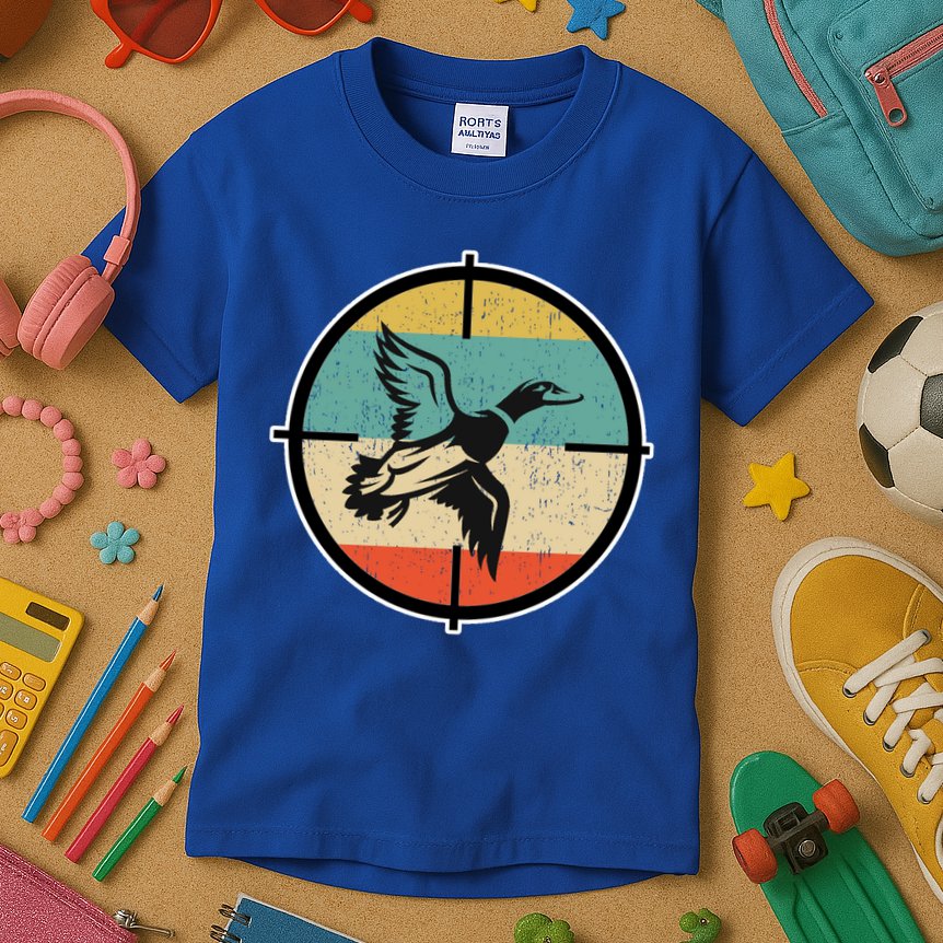 Duck Hunting Gift Kids T-Shirt