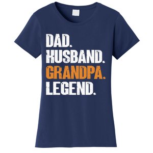 Dad Husband Grandpa Legend - Funny Grandad New Grandpa Women's T-Shirt