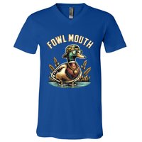 Duck Hunting Goose Hunt Funny Duck Hunter Cool Gift Fowl Mouth Cute Gift V-Neck T-Shirt