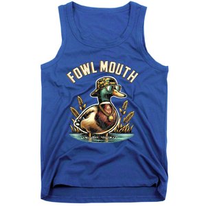 Duck Hunting Goose Hunt Funny Duck Hunter Cool Gift Fowl Mouth Cute Gift Tank Top