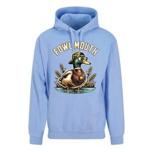 Duck Hunting Goose Hunt Funny Duck Hunter Cool Gift Fowl Mouth Cute Gift Unisex Surf Hoodie