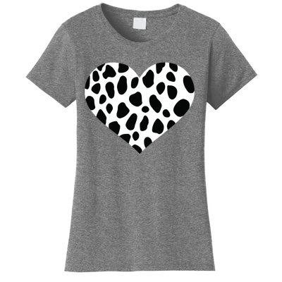 Dalmatian Heart Gift Women's T-Shirt