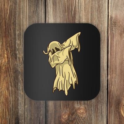 Dabbing Halloween Ghost Funny Gift Coaster