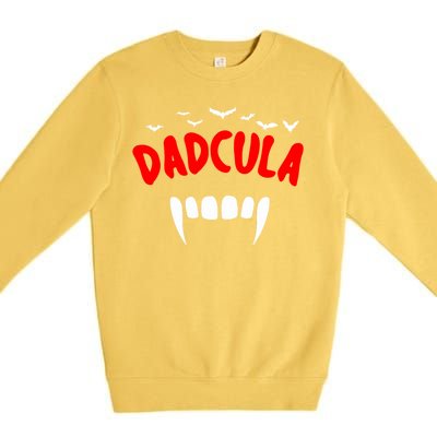 Dadcula Halloween Gift Premium Crewneck Sweatshirt