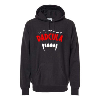 Dadcula Halloween Gift Premium Hoodie