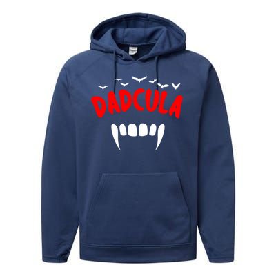 Dadcula Halloween Gift Performance Fleece Hoodie