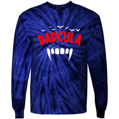 Dadcula Halloween Gift Tie-Dye Long Sleeve Shirt