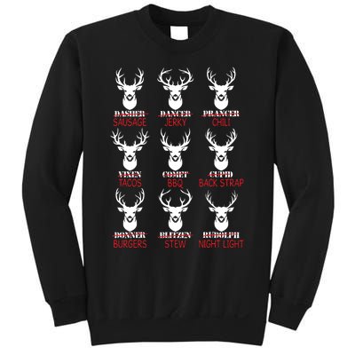 Deer Hunting Gift Hunter Of All Santas Reindeer Sweatshirt