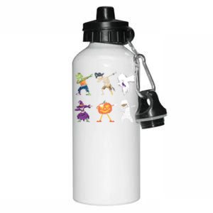 Dabbing Halloween Ghost Zombie Witch Pirate Pumpkin Gift Aluminum Water Bottle