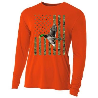 Duck Hunting Goose Hunt Duck Hunter Cooling Performance Long Sleeve Crew