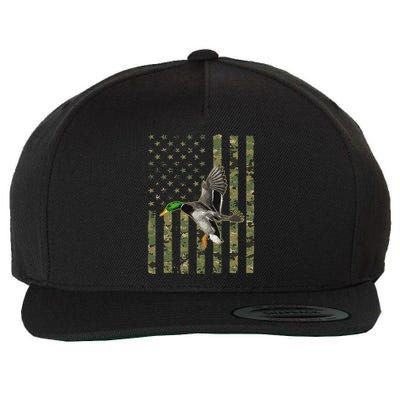 Duck Hunting Goose Hunt Duck Hunter Wool Snapback Cap