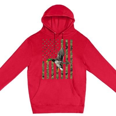 Duck Hunting Goose Hunt Duck Hunter Premium Pullover Hoodie