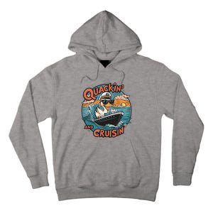 Duck Hunting Hiding Cruise Duck Hunter Tall Hoodie