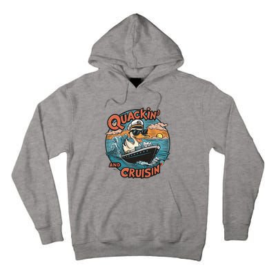 Duck Hunting Hiding Cruise Duck Hunter Tall Hoodie