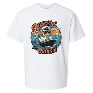 Duck Hunting Hiding Cruise Duck Hunter Sueded Cloud Jersey T-Shirt