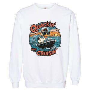 Duck Hunting Hiding Cruise Duck Hunter Garment-Dyed Sweatshirt