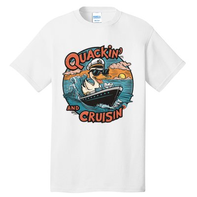 Duck Hunting Hiding Cruise Duck Hunter Tall T-Shirt