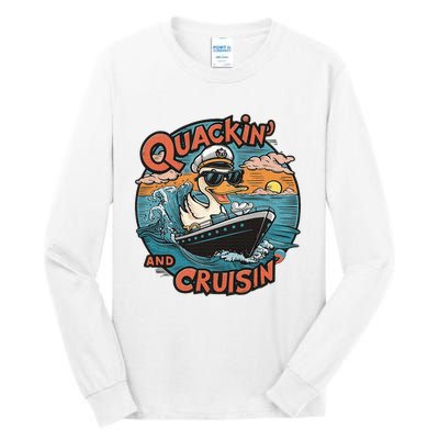 Duck Hunting Hiding Cruise Duck Hunter Tall Long Sleeve T-Shirt