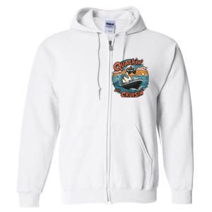 Duck Hunting Hiding Cruise Duck Hunter Full Zip Hoodie