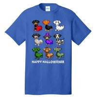 Dachshund Happy Halloweiner Funny Halloween Dogs Lover Tall T-Shirt