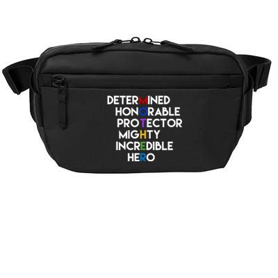 Determined Honorable Hero Mother Gift For Mom Crossbody Pack