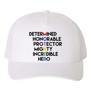 Determined Honorable Hero Mother Gift For Mom Yupoong Adult 5-Panel Trucker Hat