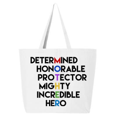 Determined Honorable Hero Mother Gift For Mom 25L Jumbo Tote