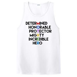 Determined Honorable Hero Mother Gift For Mom PosiCharge Competitor Tank