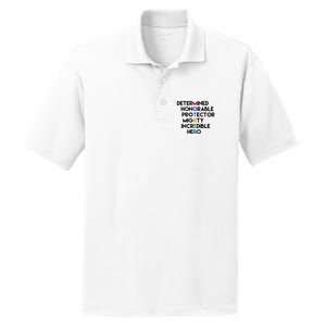 Determined Honorable Hero Mother Gift For Mom PosiCharge RacerMesh Polo