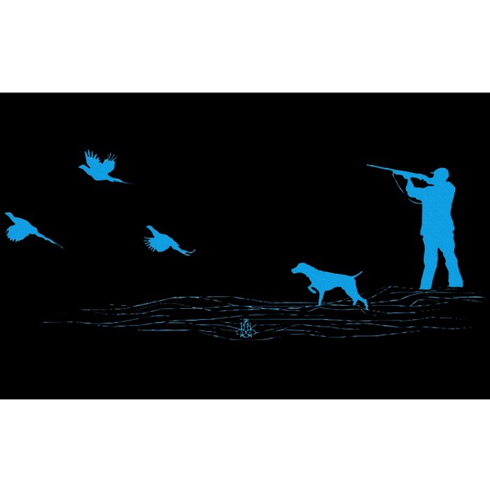 Detroit Hip Hopflying Pheasant Upland Bird Hunter Dog Hunting Bumper Sticker