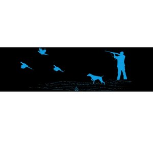 Detroit Hip Hopflying Pheasant Upland Bird Hunter Dog Hunting Bumper Sticker