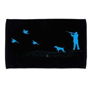 Detroit Hip Hopflying Pheasant Upland Bird Hunter Dog Hunting Microfiber Hand Towel