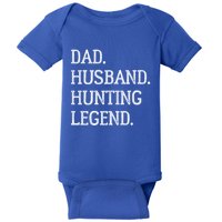 Dad Husband Hunting Legend Vintage Hunting Dad Gift Baby Bodysuit