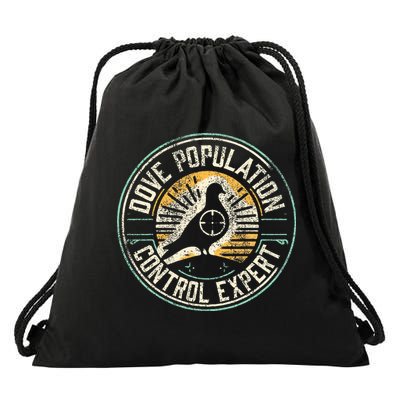 Dove Hunting Humor Dove Hunter Drawstring Bag