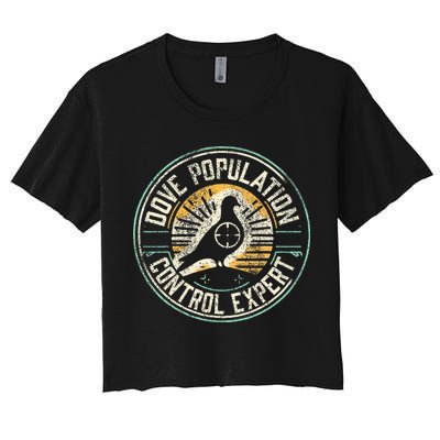 Dove Hunting Humor Dove Hunter Crop Top