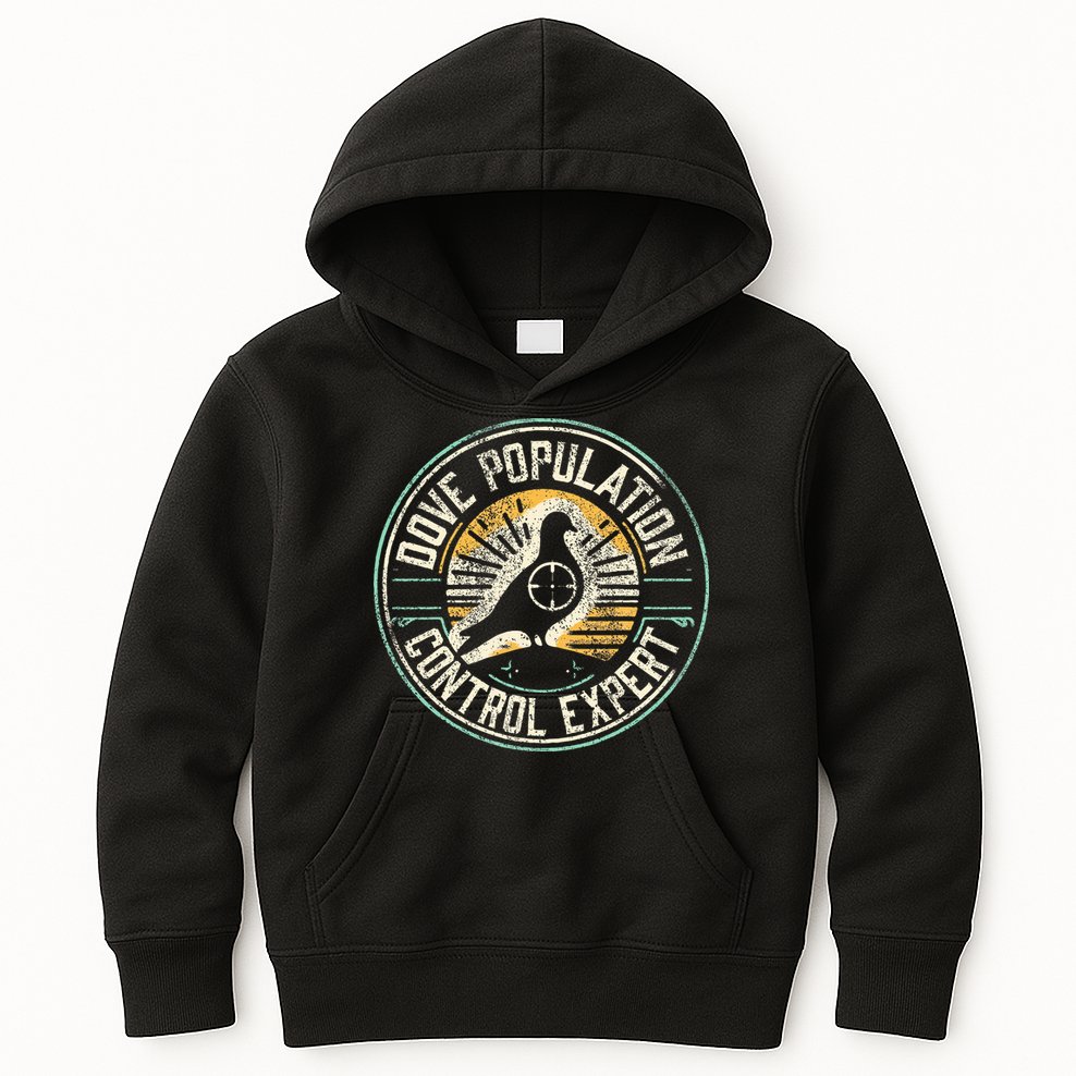 Dove Hunting Humor Dove Hunter Kids Hoodie