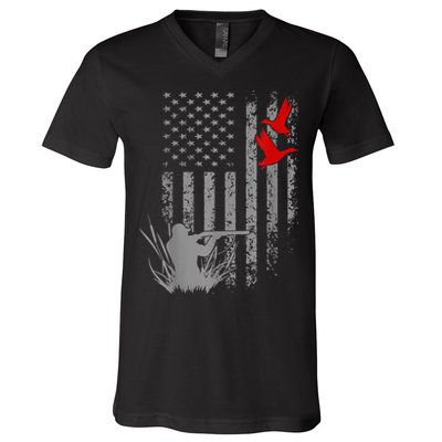 Duck Hunting Hunting Clothes For Men Huntingfor Men V-Neck T-Shirt