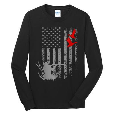 Duck Hunting Hunting Clothes For Men Huntingfor Men Tall Long Sleeve T-Shirt